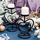 Подсвечник настольный  для одной свечи h=16 см - фото 237153