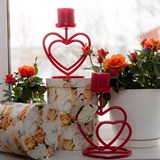 Подсвечник настольный  для одной свечи h=16 см - фото 237160