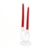 Подсвечник для двух свечей металлический - фото 237180