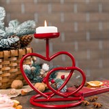 Подсвечник металлический для одной свечи - фото 237192