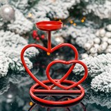 Подсвечник металлический для одной свечи - фото 237201