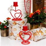 Подсвечник металлический для одной свечи - фото 237218