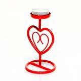 Подсвечник металлический для одной свечи - фото 237226