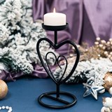 Подсвечник интерьерный на одну свечу - фото 237232