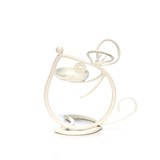 Подсвечник на одну свечу 607-28 металл - фото 237293