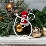 Подсвечник на одну свечу 607-28 металл - фото 237294