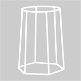 Подставка на подоконник для цветов 66-600 d=12см - фото 237350