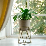 Подставка для цветов лофт 66-602 металлическая d=12см - фото 237387 Подставка для цветов лофт 66-602 металлическая d=12см - фото 237387