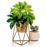 Подставка для цветов лофт 66-602 металлическая d=12см - фото 237388 Подставка для цветов лофт 66-602 металлическая d=12см - фото 237388