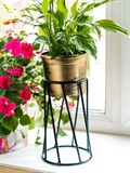 Подставка в стиле Лофт для цветов 66-604 d=10см - фото 237398