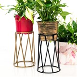 Подставка в стиле Лофт для цветов 66-604 d=10см - фото 237404