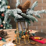 Подставка в стиле Лофт для цветов 66-604 d=10см - фото 237423