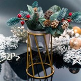 Подставка в стиле Лофт для цветов 66-604 d=10см - фото 237426