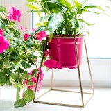 Цветочница на подоконник  66-610 для одного кашпо D=12см - фото 237430