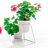 Цветочница на подоконник  66-610 для одного кашпо D=12см - фото 237435