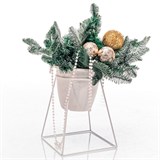 Цветочница на подоконник  66-610 для одного кашпо D=12см - фото 237437