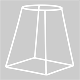 Цветочница на подоконник  66-610 для одного кашпо D=12см - фото 237440