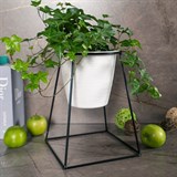 Цветочница на подоконник  66-610 для одного кашпо D=12см - фото 237444