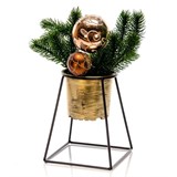 Цветочница на подоконник  66-610 для одного кашпо D=12см - фото 237450