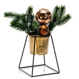 Цветочница на подоконник  66-610 для одного кашпо D=12см - фото 237451