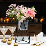 Подставка на подоконник для цветов Лофт 66-603 d=12см - фото 237468