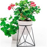 Подставка на подоконник для цветов Лофт 66-603 d=12см - фото 237477