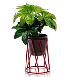 Цветочница на подоконник Лофт 66-605 d=10см цвет красный - фото 237496 Цветочница на подоконник Лофт 66-605 d=10см цвет красный - фото 237496