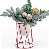 Цветочница на подоконник Лофт 66-605 d=10см цвет красный - фото 237500 Цветочница на подоконник Лофт 66-605 d=10см цвет красный - фото 237500