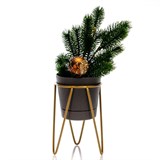 Подставка для цветов лофт 66-608 металлическая d=12см - фото 237529 Подставка для цветов лофт 66-608 металлическая d=12см - фото 237529