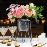 Подставка для цветов лофт 66-608 металлическая d=12см - фото 237533 Подставка для цветов лофт 66-608 металлическая d=12см - фото 237533