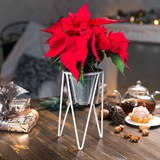 Подставка для цветов кованая 66-609 d=12см - фото 237543