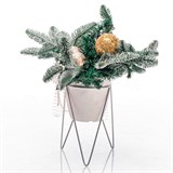 Подставка для цветов кованая 66-609 d=12см - фото 237552