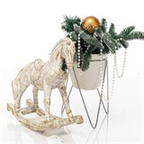 Подставка для цветов кованая 66-609 d=12см - фото 237553