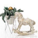 Подставка для цветов кованая 66-609 d=12см - фото 237554