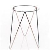 Подставка для цветов кованая 66-609 d=12см - фото 237557