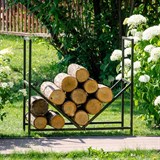 Дровница для дачи металлическая 66-909 940х900 см - фото 237609