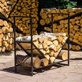 Дровница для дачи металлическая 66-909 940х900 см - фото 237610