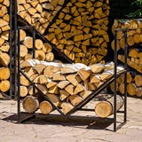 Дровница для дачи металлическая 66-909 940х900 см - фото 237611