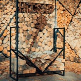 Дровница для дачи металлическая 66-909 940х900 см - фото 237616