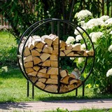 Дровница в стиле лофт 66-912  высота 100 см - фото 237625