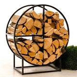 Дровница в стиле лофт 66-912  высота 100 см - фото 237637