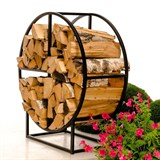 Дровница в стиле лофт 66-912  высота 100 см - фото 237639