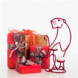 Подсвечник кованый на одну свечу Тигр - фото 237698