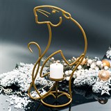 Подсвечник интерьерный на одну свечу Тигр - фото 237707 Подсвечник интерьерный на одну свечу Тигр - фото 237707