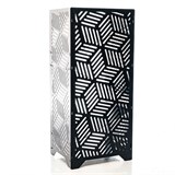 Дровница для дачи разборная многоярусная 103-010B металл 3мм  h=110 см - фото 237770