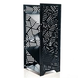 Дровница для дачи разборная многоярусная 103-010B металл 3мм  h=110 см - фото 237771