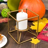 Подсвечник металлический на одну свечу - фото 237909