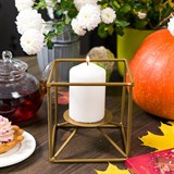 Подсвечник металлический на одну свечу - фото 237910