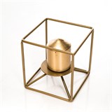 Подсвечник металлический на одну свечу - фото 237915