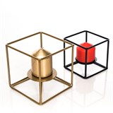 Подсвечник металлический на одну свечу - фото 237921